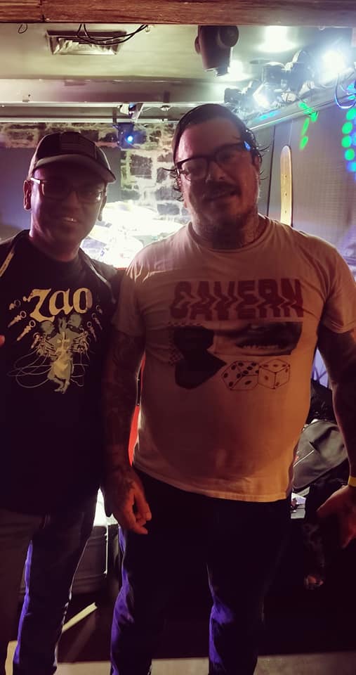 Moncy meeting Dan Weyandt of Zao