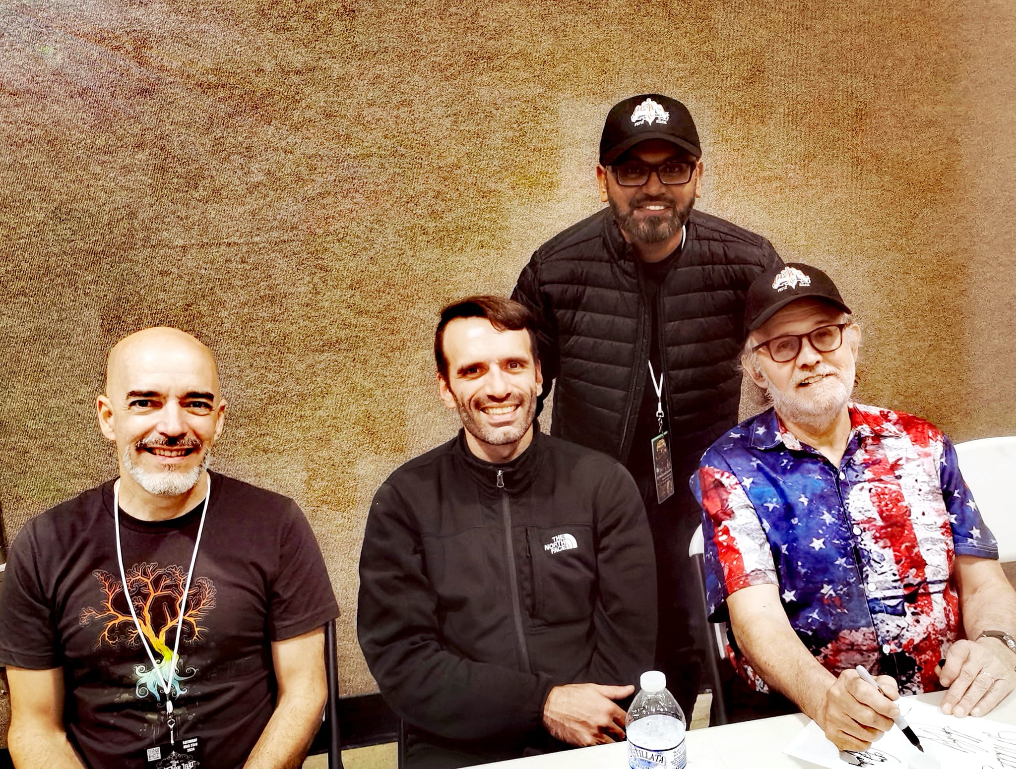 Moncy meeting Petra in 2024